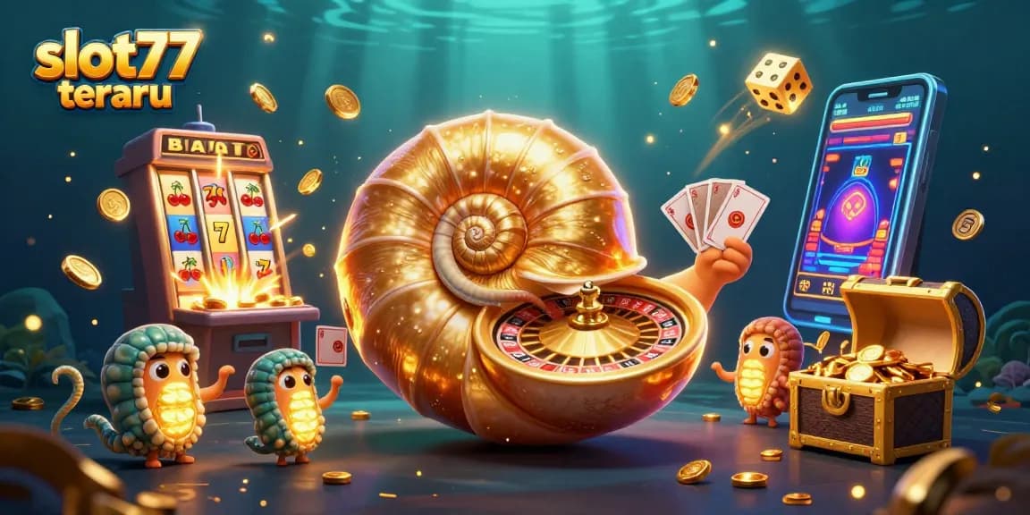Experience amazing wins at slot77 terbaru with vibrant casino elements and rich graphics.