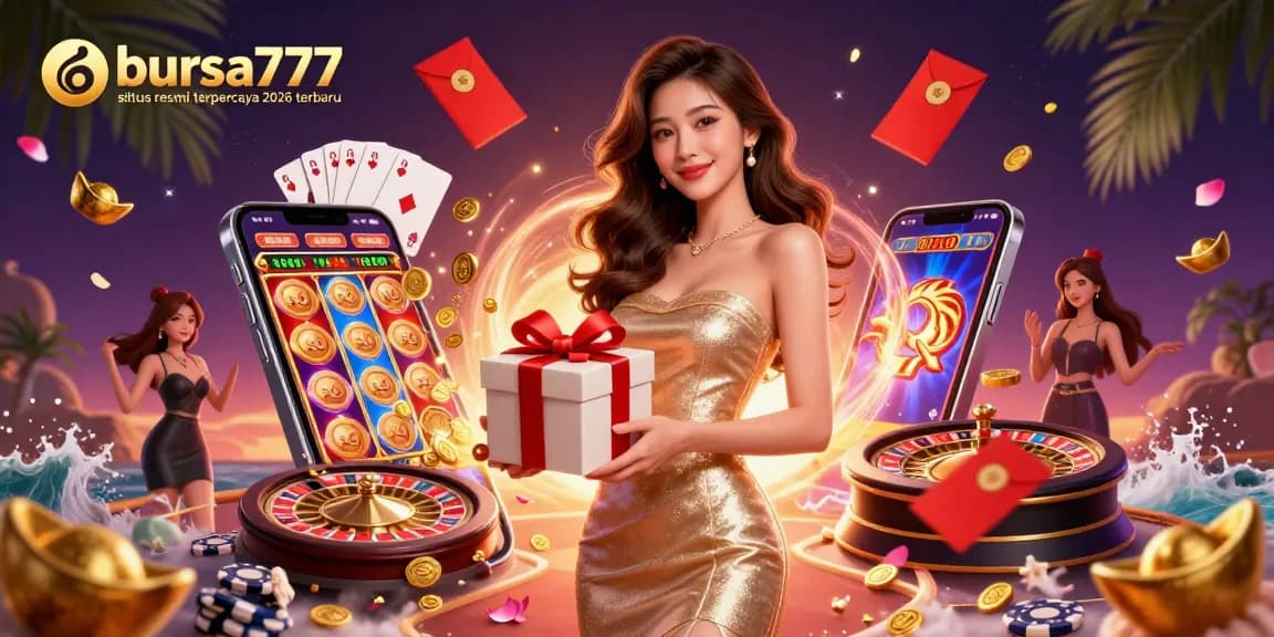 Spin casino reels and uncover wins at bursa777 situs resmi terpercaya 2026 terbaru with festive rewards and excitement.