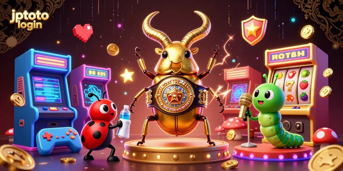 Engage with the vibrant scene of jptoto login featuring thrilling slot games and dynamic characters.