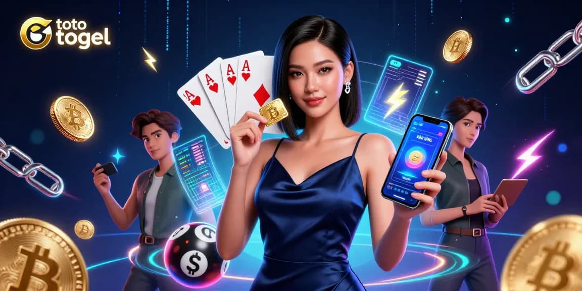 Experience thrilling toto togel with interactive gaming elements illustrating a vibrant casino scene.