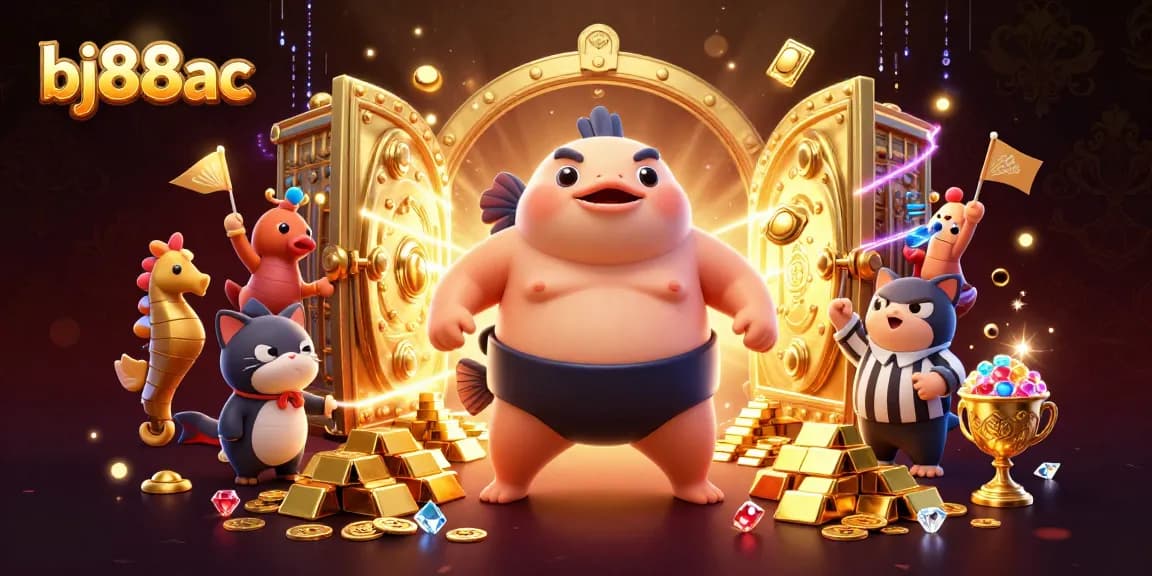 Experience the excitement of bj88ac with dynamic underwater casino action featuring a blowfish champion!