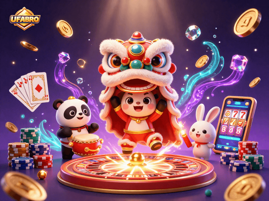 Spin and win at UFABRO with exciting games and vibrant casino elements energizing your gaming experience.
