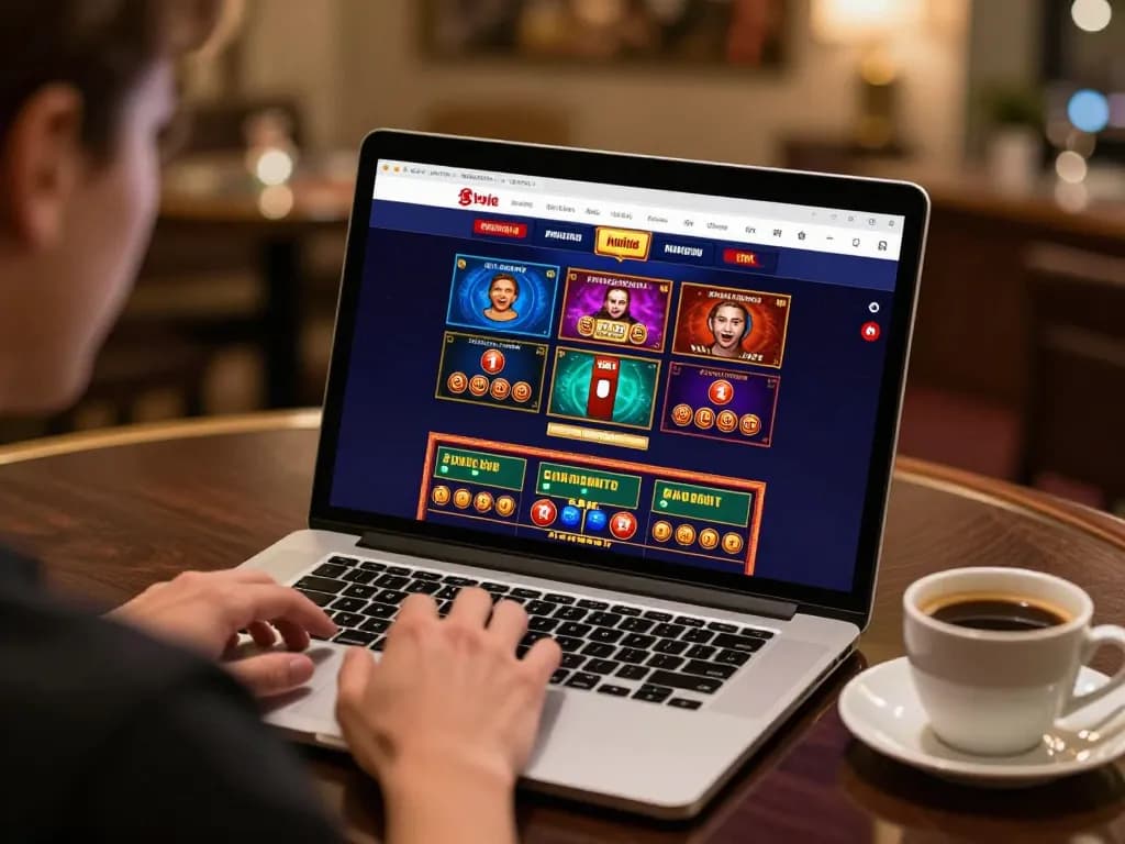 Experience thrilling gameplay at ytr88, showcasing an online casino interface with vibrant graphics.