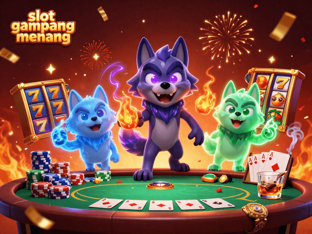 Win big with exciting slot gampang menang visuals featuring vibrant casino action.