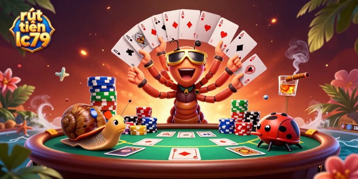 Chơi khéo léo và rút tiền lc79 dễ dàng tại cổng game bài đổi thưởng trực tuyến.