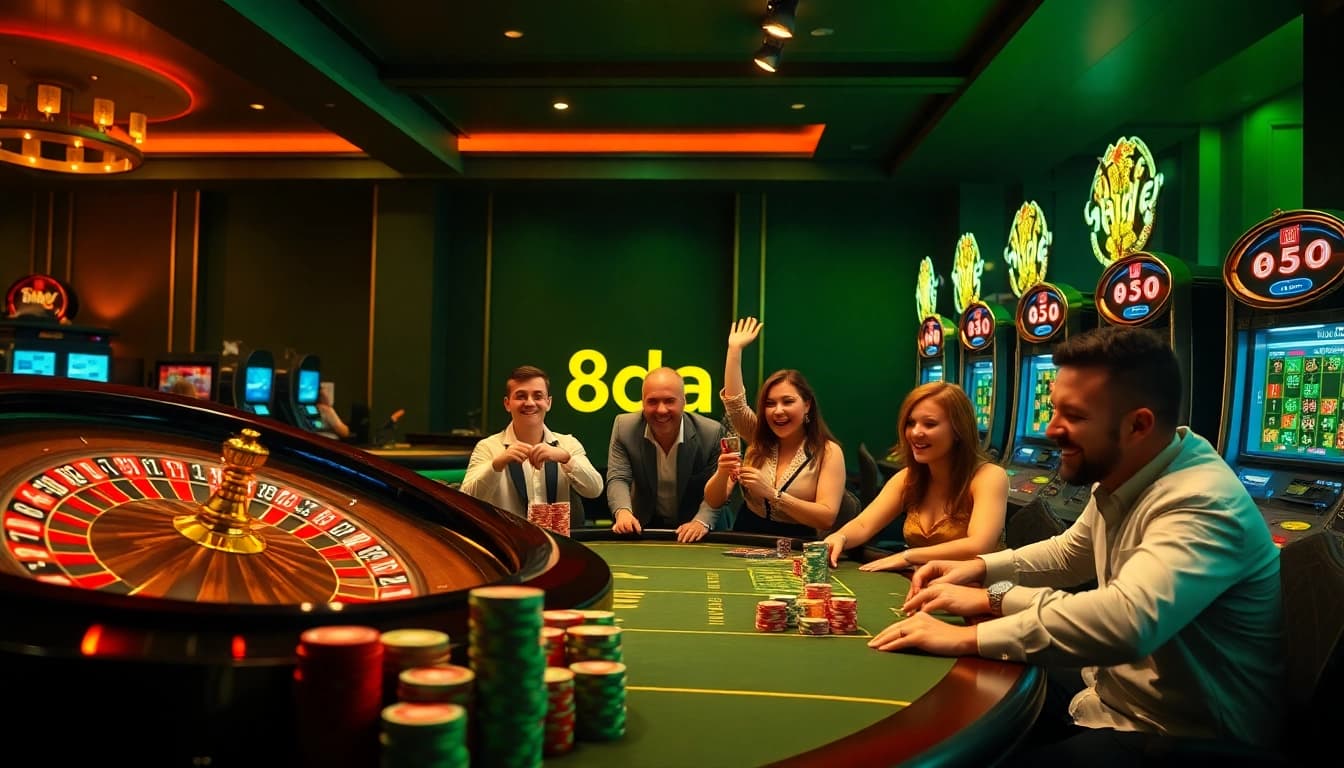 Experience the excitement at 8day online casino with engaging games and vibrant player interactions.