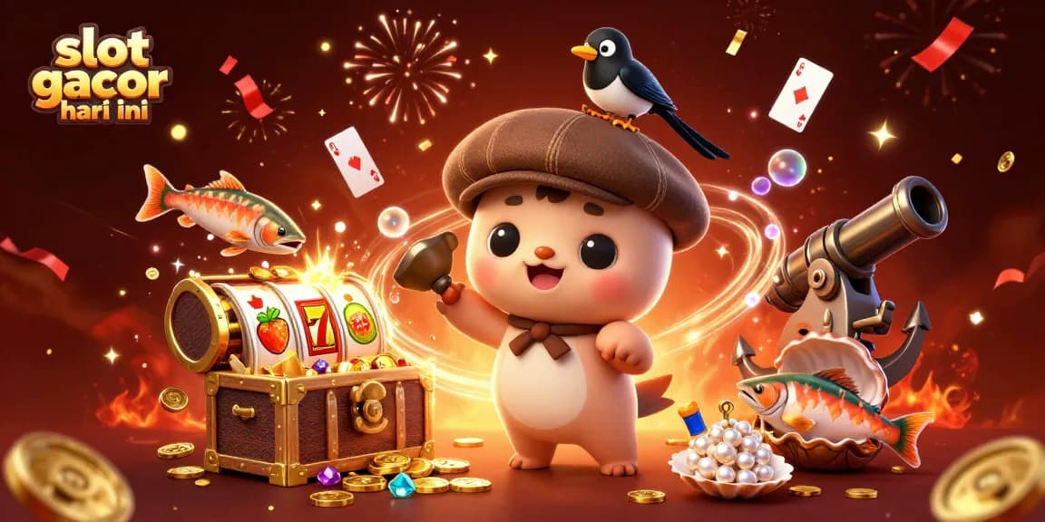 Menangkan slot gacor hari ini dengan karakter lucu dan elemen kasino berkilauan yang menggembirakan.
