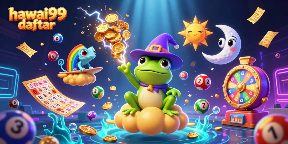 Engage with hawai99 daftar to win big while navigating vibrant lottery and gaming elements.