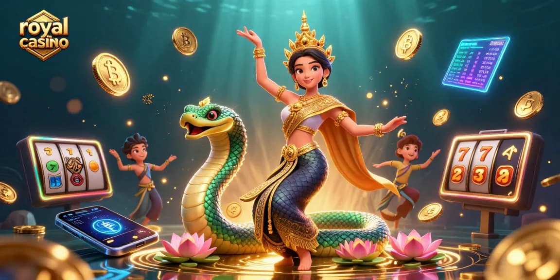 Play exciting casino games at royal casino with vibrant graphics and thrilling atmosphere.