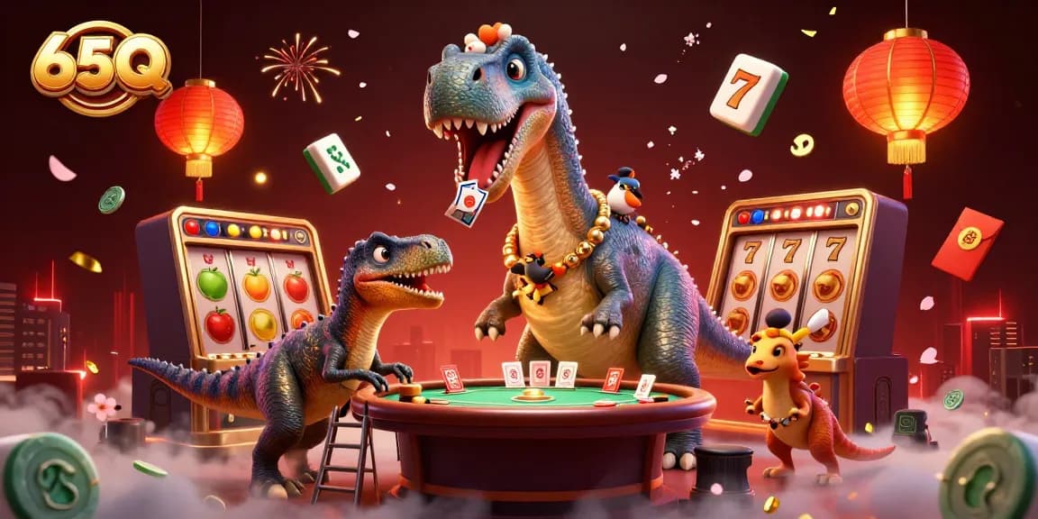 Atraia sorte e diversão com a cena de caça-níqueis da 65Q, onde criaturas incríveis trazem emoção ao jogo.