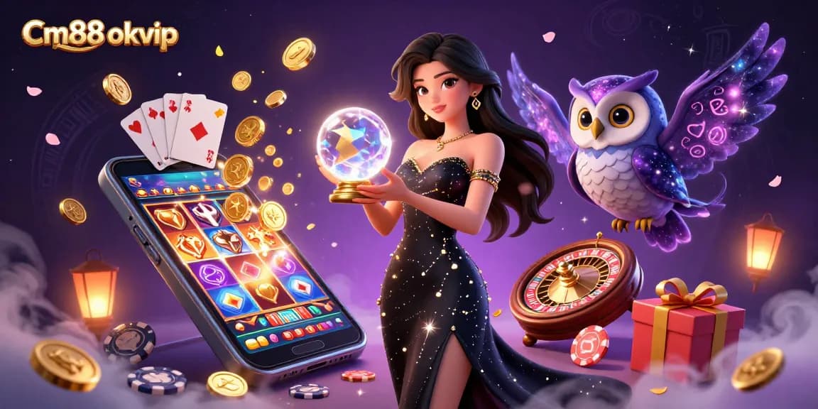 Engage with Cm88 okvip through captivating slot games, featuring rich graphics and thrilling gameplay.