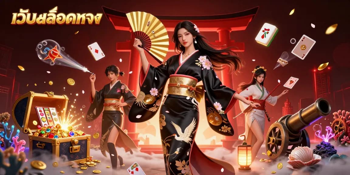 Experience the excitement of เว็บสล็อตตรง with elegant visuals and dynamic casino elements.