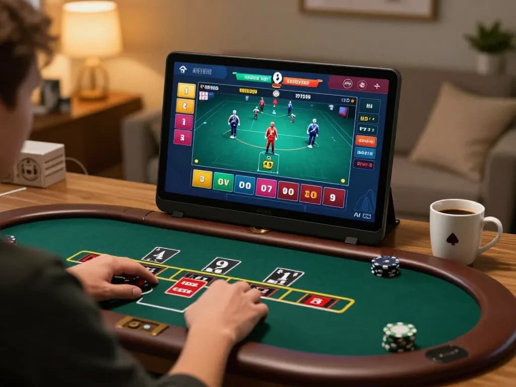 king33 offers an engaging live dealer experience with players making strategic bets in a cozy home setting