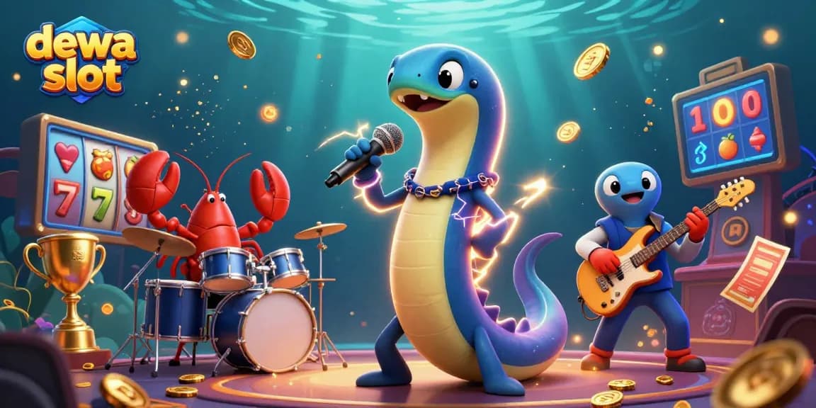 Menangkan jackpot di dewa slot dengan slot reel yang memukau dan karakter kartun yang menarik.