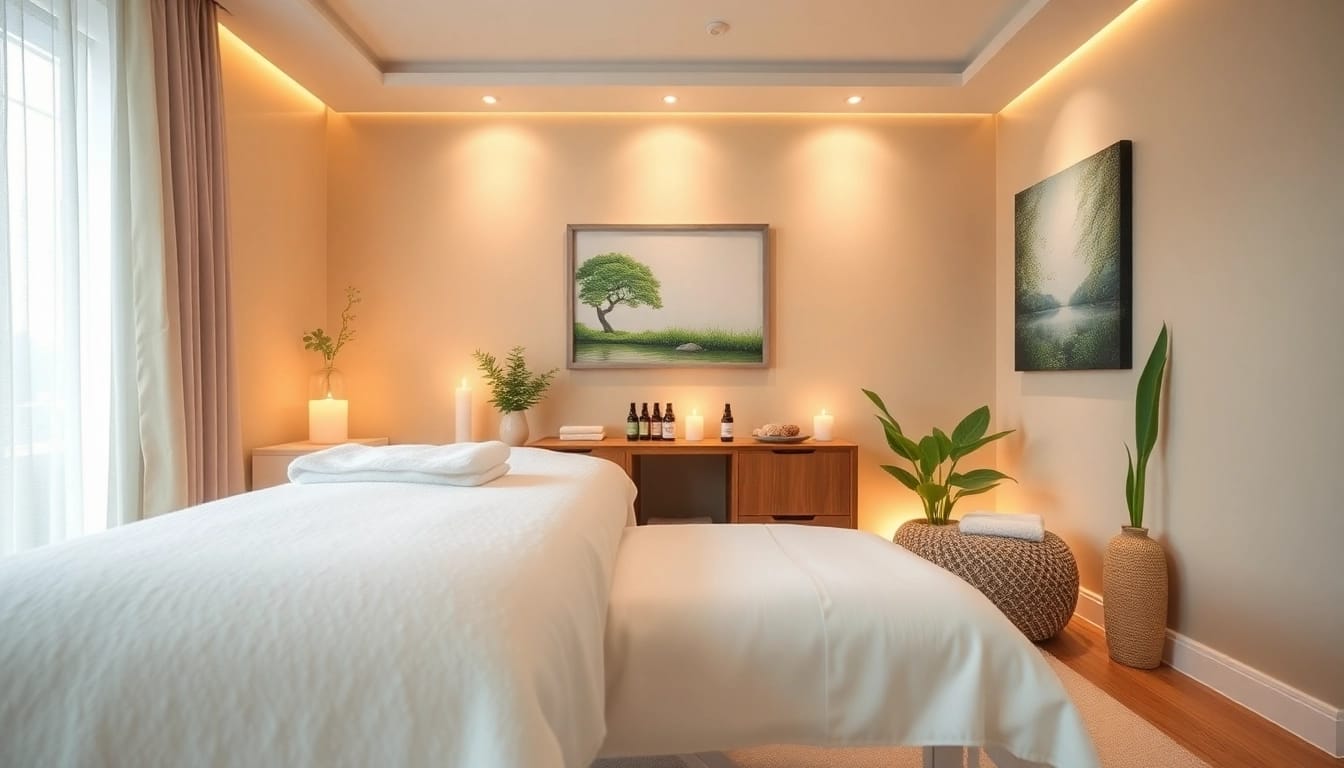 Experience pure relaxation with 동탄출장마사지 in a serene therapy room ambiance.