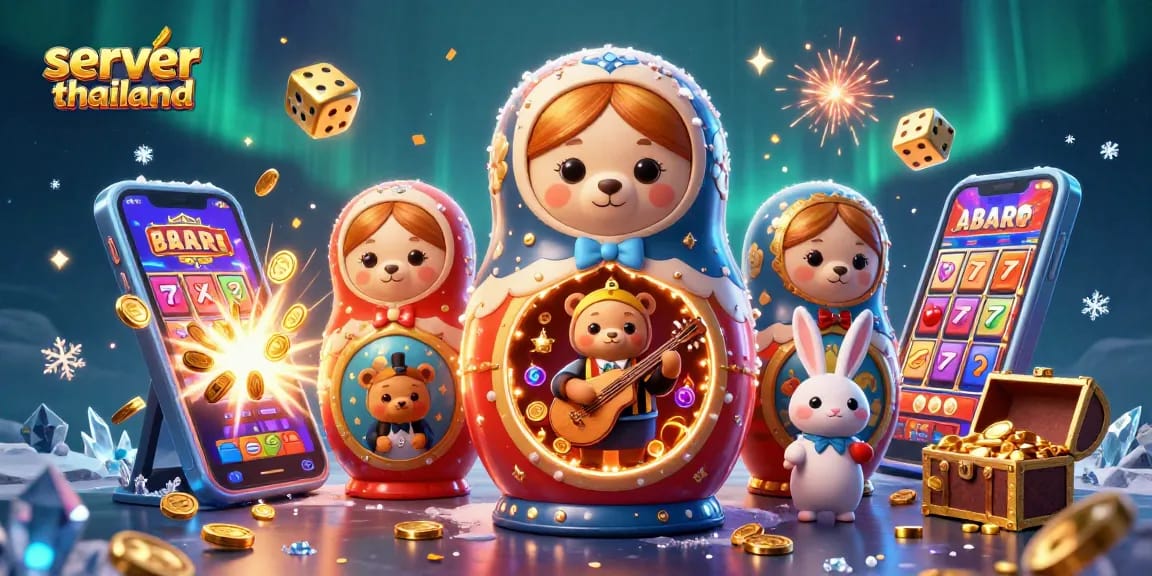 Play exciting casino games with server thailand and enjoy jackpot wins amidst a festive atmosphere