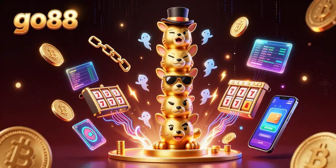 Play exciting games at go88 with vibrant casino elements and crypto features energizing the scene.