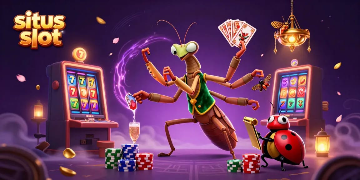 Permainan slot yang menarik dan penuh warna di situs slot dengan karakter unik yang meramaikan pengalaman bermain.
