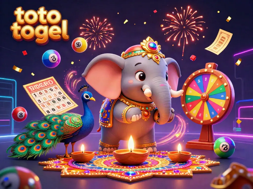 Win big with toto togel as the vibrant lottery scene bursts into life with colorful lottery balls and festive celebrations.