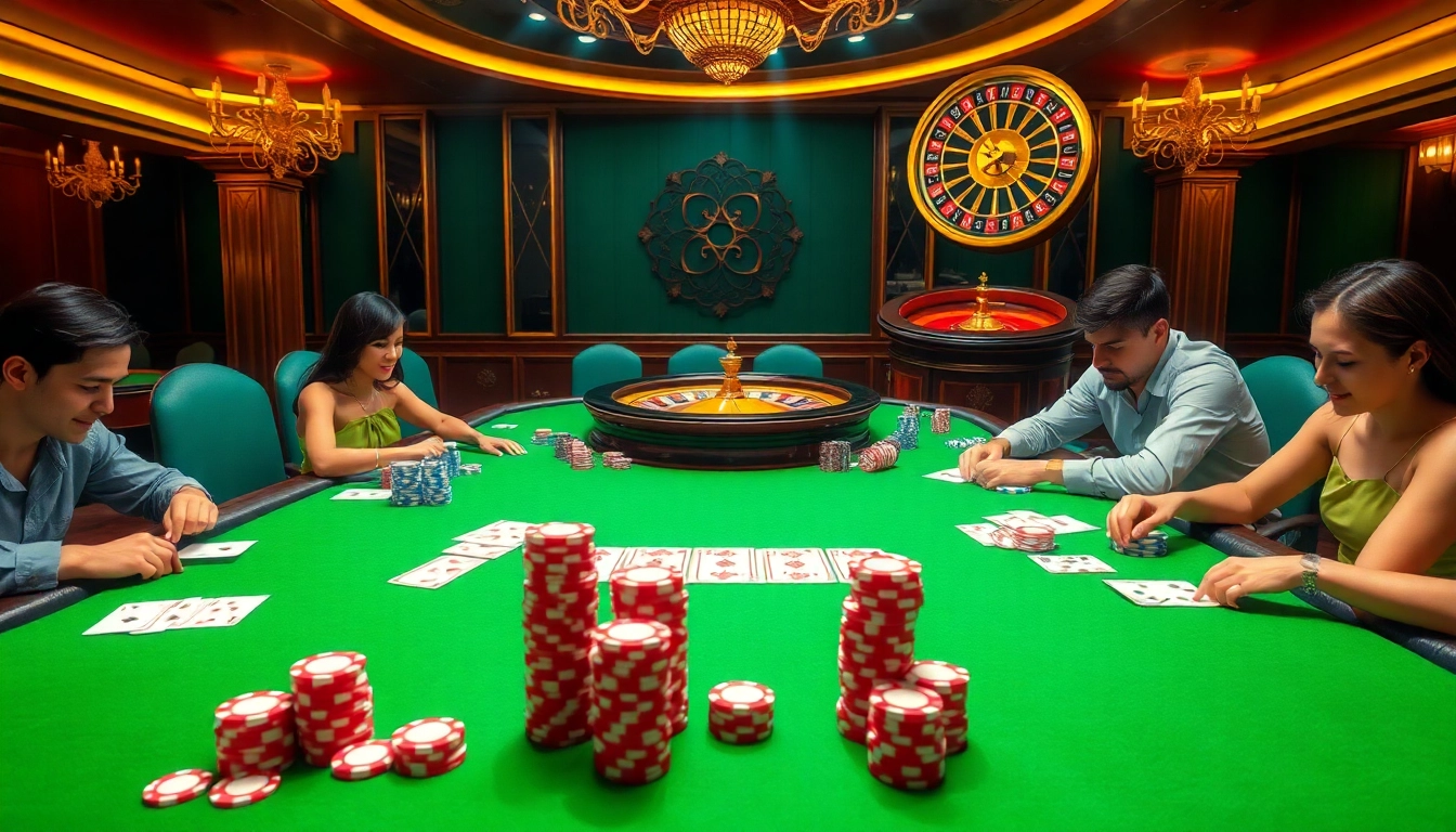 Experience thrilling sex games with engaging poker action at an elegant casino table.