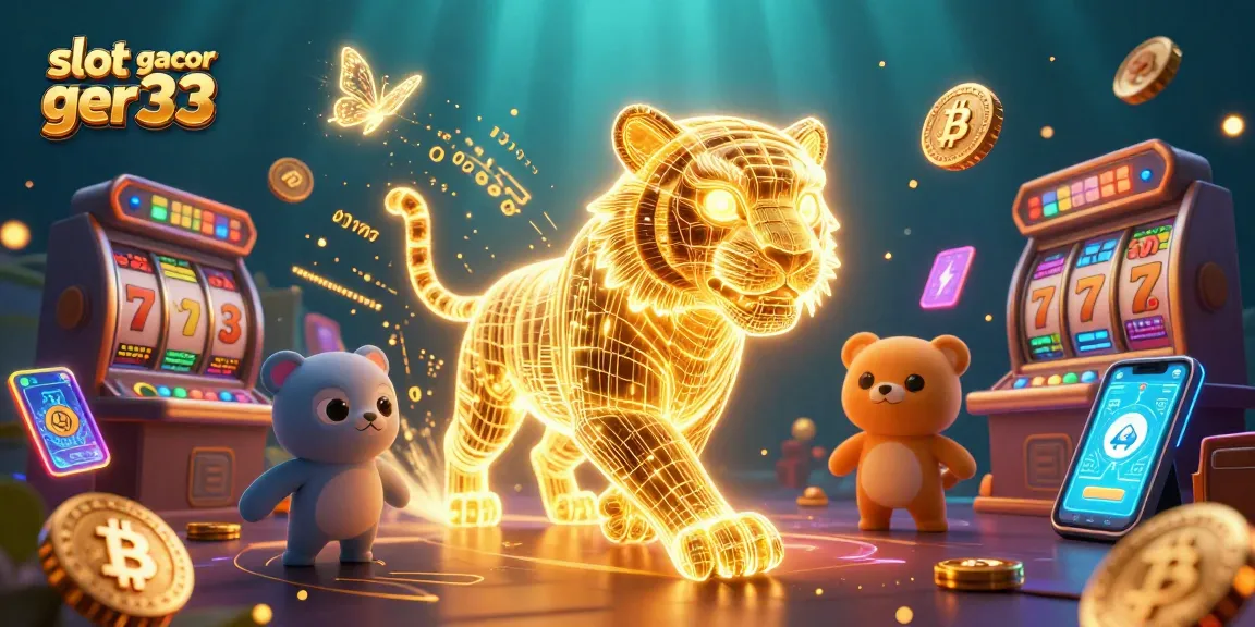 Play and win with slot gacor rr33 in a vibrant digital casino landscape filled with energy.
