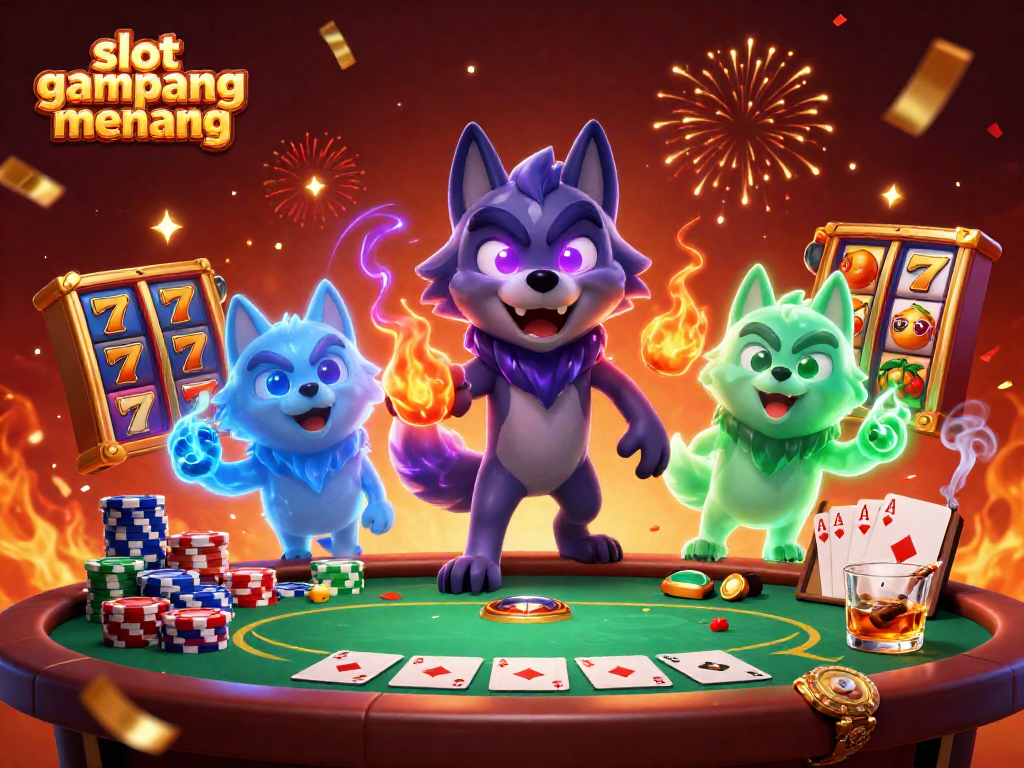 Win big with exciting slot gampang menang visuals featuring vibrant casino action.