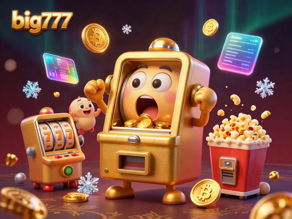 Win big777 jackpots with our exciting gaming experience featuring animated slot machines and gold coins!