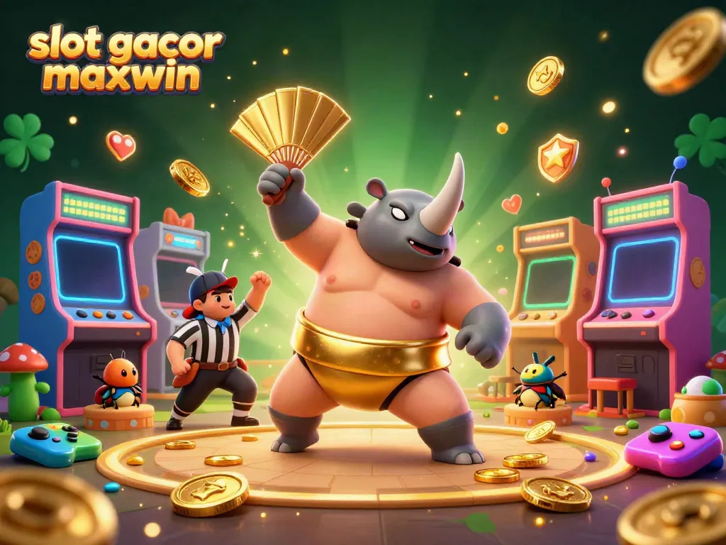 Experience thrilling gameplay with slot gacor maxwin in a vibrant casino scene featuring dynamic characters and elements.