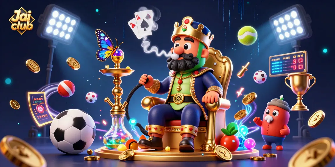 Engage with Jai club through exciting casino-themed interactions and vibrant visuals.