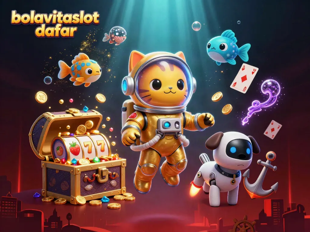 Experience bolavitaslot daftar with thrilling space-themed slot games and vibrant 3D visuals.