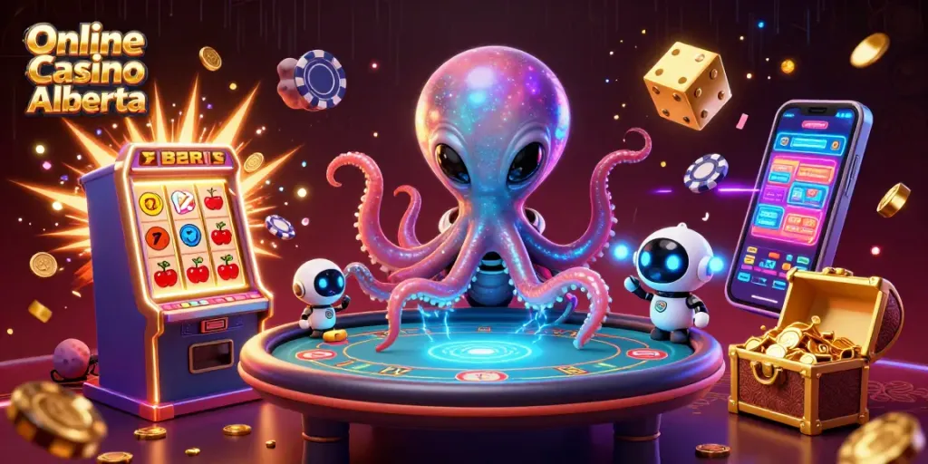 Engage with thrilling games at Online Casino Alberta amid vibrant 3D visuals.