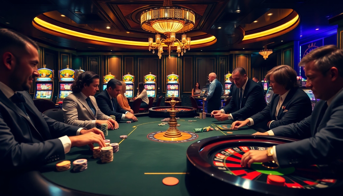 Experience the thrill of the Hit club at a luxurious poker table with vibrant chips and tension.