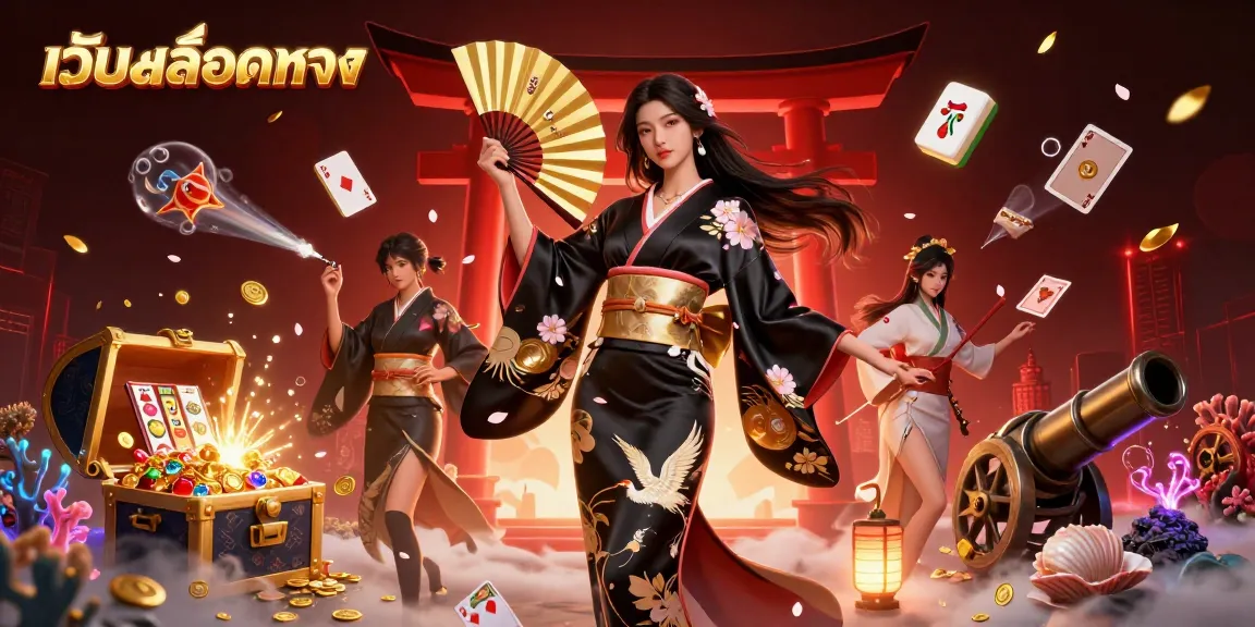 Experience the excitement of เว็บสล็อตตรง with elegant visuals and dynamic casino elements.