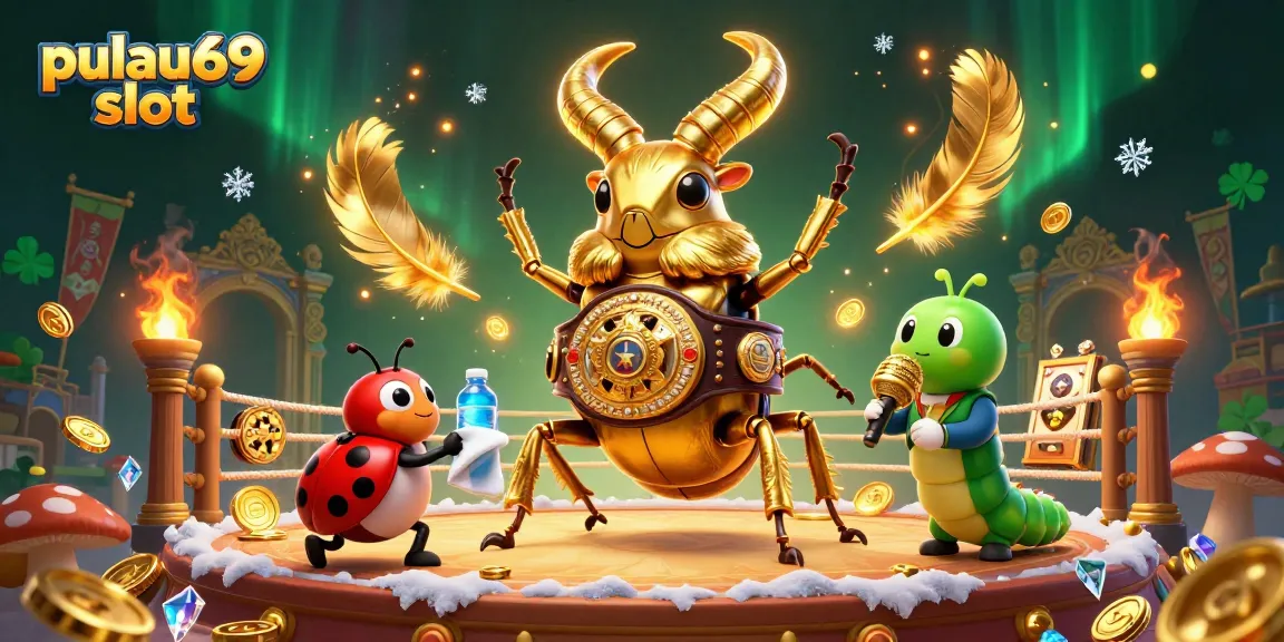 Engage with pulau69 slot in this vibrant 3D illustration featuring dazzling characters and gambling elements.