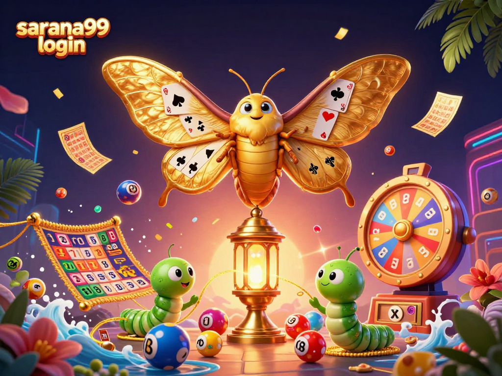Experience the excitement with sarana99 login while enjoying vibrant casino-themed visuals.