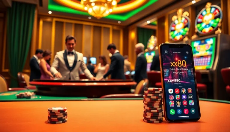 Experience high-stakes excitement at xx88 casino with vibrant tables and thrilling games.