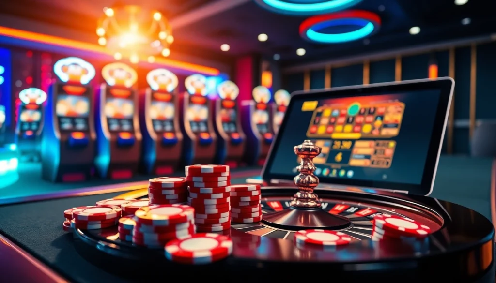 Engaging gamblers at Ga6789 with vibrant casino gaming experiences and dynamic online interfaces.