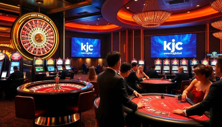 Experience the thrill of winning at https://www.kjc.global/ in a luxurious casino environment.