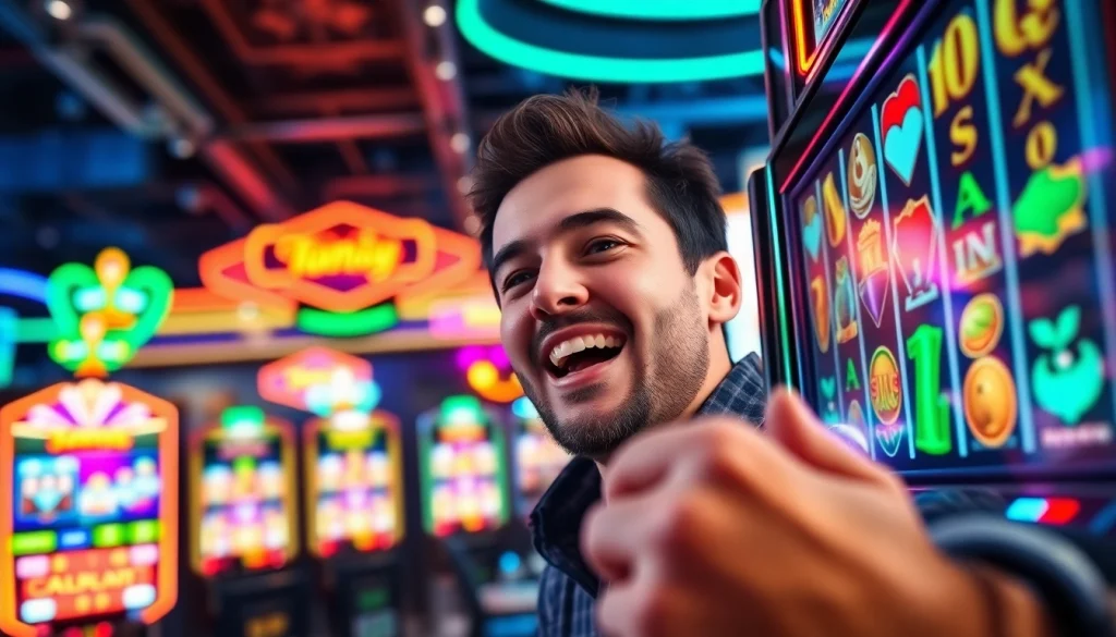 Jelajahi slot maxwin dengan antusias dan meriah di lingkungan kasino modern.