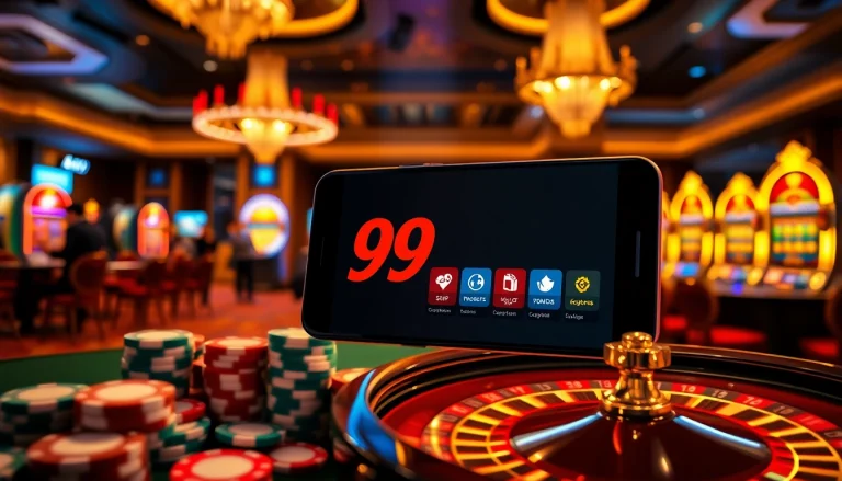 Experience thrilling gameplay with app 98win in a vibrant online casino scene.