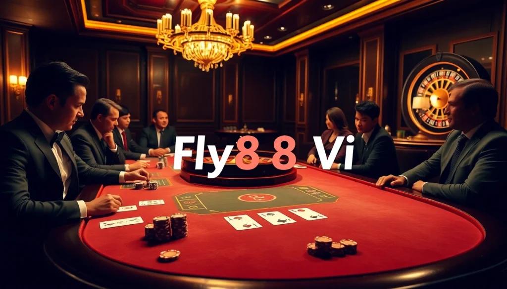Engage with thrilling casino excitement at https://fly88-vi.com/ with poker and roulette.