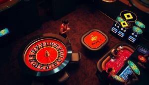 Experience excitement with Binance 회원가입 as players engage in a thrilling casino atmosphere.