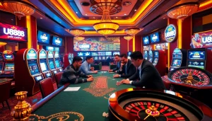 Experience the thrill of winning at U888's online casino with poker games and vibrant slot machines.
