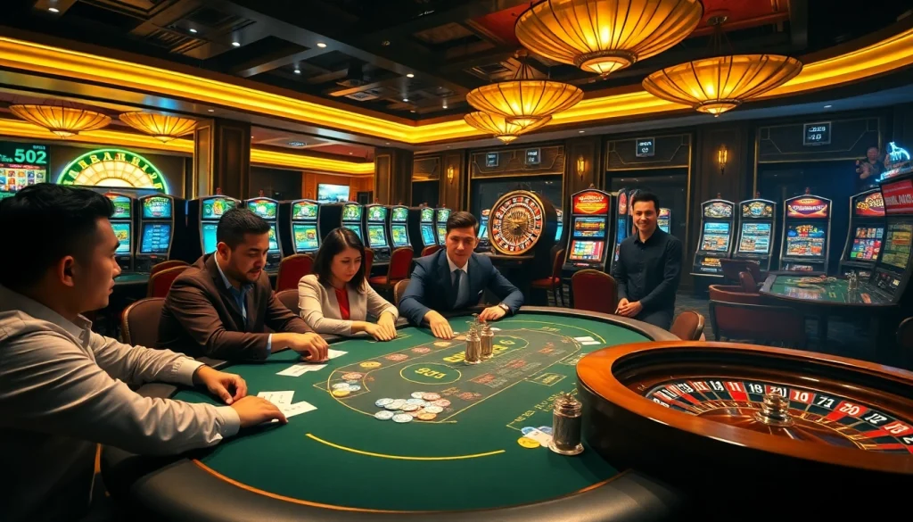 Experience the thrill of s8 nhà cái with vibrant casino games and exciting gambling activities.