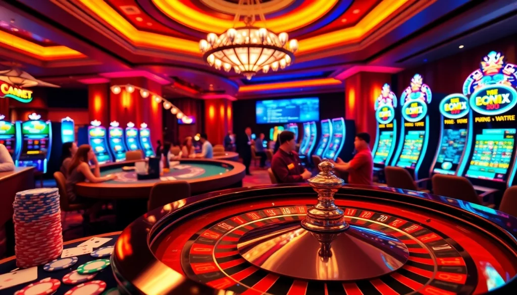 Experience excitement at https://soibet.vision/ with roulette, poker, and vibrant casino atmosphere.